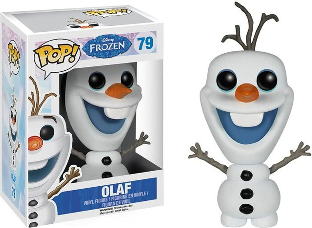 Funko Disney Frozen Olaf Figur in Weiß aus Kunststoff und Kunstharz - Bild 1