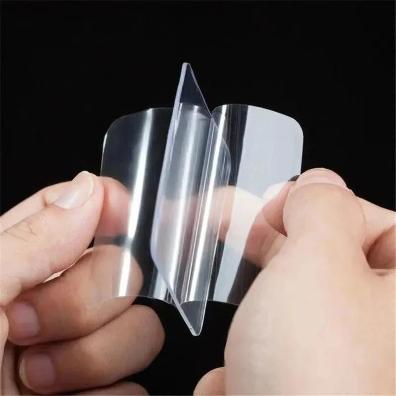 Wiederverwendbares doppelseitiges Acryl-Klebeband von Household Supplies MH, nanotransparent und wasserdicht, Farbe: transparent - Bild 3