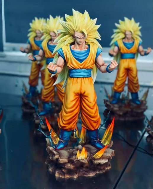 Bandai Dragon Ball Z Son Goku Ssj3 Super Saiyajin 3 Actionfigur - Bild 1