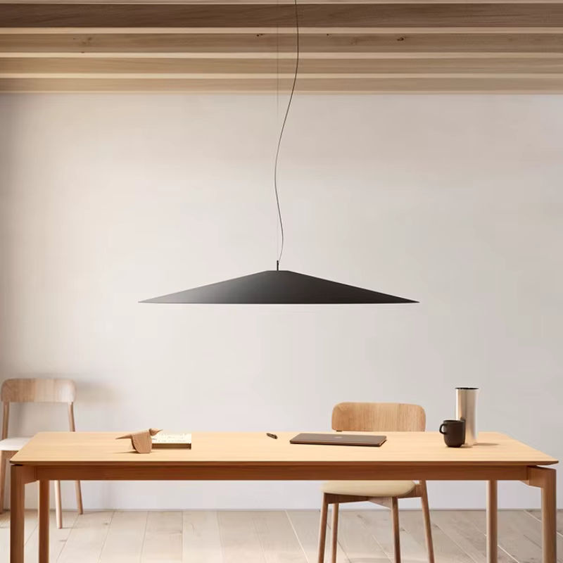 MZISOSOD Pendelleuchte in Schwarz im minimalistischen Design aus Metall für Küche und Esszimmer - Bild 2