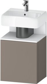Duravit Waschtischunterschrank Qatego in Weiß matt mit links liegender Ausführung, B/T/H: 44 x 35 x 64,5 cm - Bild 1