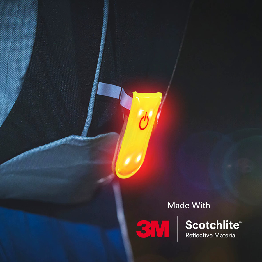 Salzmann Magnetischer LED-Clip mit 3M Scotchlite Reflektor zum Aufstecken - Bild 3