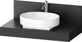 Duravit Konsole Balcoon in Weiß, B/T/H: 100 x 55 x 37 cm - Bild 1
