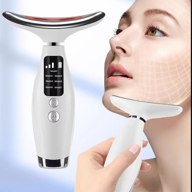 MOFAJIANG Massagegerät für Gesicht und Hals, Unisex - Bild 1