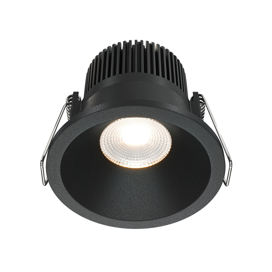 Technical Einbauleuchte Zoom LED aus Aluminium in Schwarz, dimmbar, warmweiß, IP65, rund - Bild 2