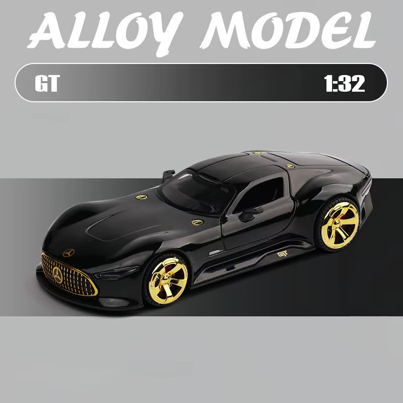 MAKEDA GT Auto, Modellauto, 1:32, Metall, mit Ton und Licht - Bild 5