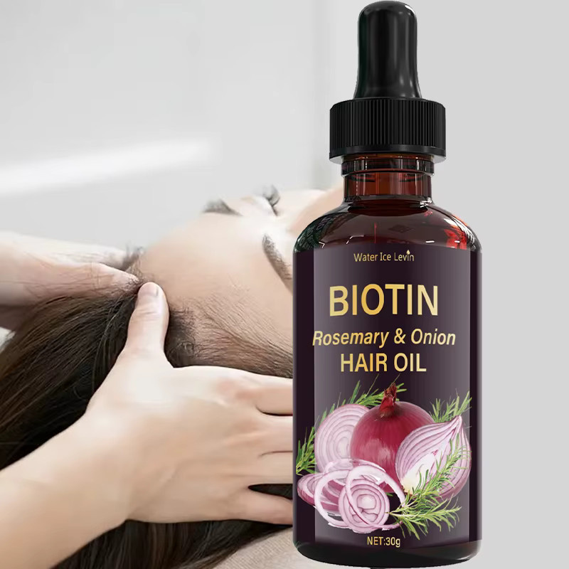 Water Ice Levin Haarpflegeöl mit Biotin, 30 ml, für dickes Haar - Bild 2