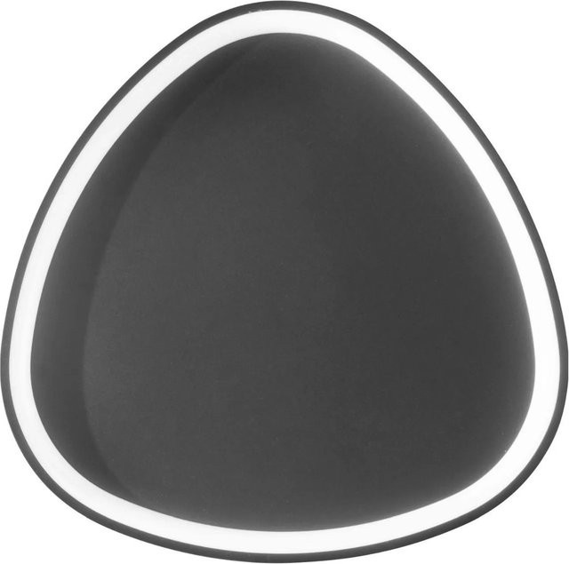 Licht-Erlebnisse LED Deckenleuchte aus Aluminium in Schwarz, modern und dimmbar mit Farbwechsel - Bild 1