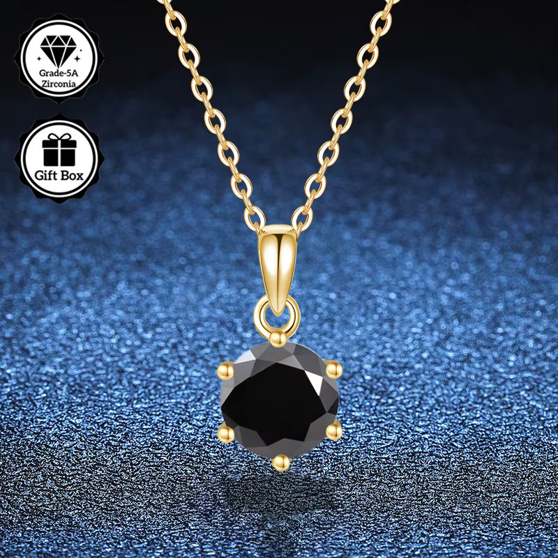 LAMVOICE Halskette, Zirkonia, Gold, Damen - Bild 2