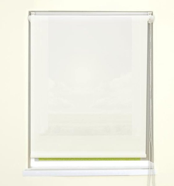 Sensation Klebe- und Klemmrollo aus Polyester in Creme/Beige, Breite: 45 cm, Länge: 150 cm - Bild 1