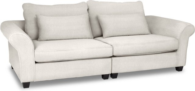 Megasofa SANSIBAR LIVING SANDE in Beige mit nordischem Design und Stoffbezug, B/T/H: 264 x 111 x 70 cm - Bild 1