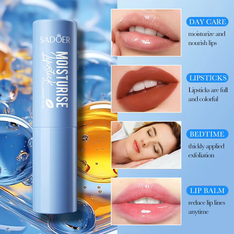 SADOER Lippenbalsam mit Hyaluronsäure, Unisex - Bild 2