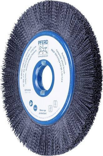 PFERD TOOLS COMPOSITE FLEX Rundbürste RBUP für Winkelschleifer mit Keramik-Filament, Durchmesser: 30 cm, Breite: 5,08 cm, Korn 80 - Bild 1