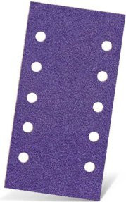 Menzer Klett-Schleifblätter K240 mit 10-Loch für Holz und Farbe B: 23 cm, T: 11,5 cm VE 50 Stück - Bild 1