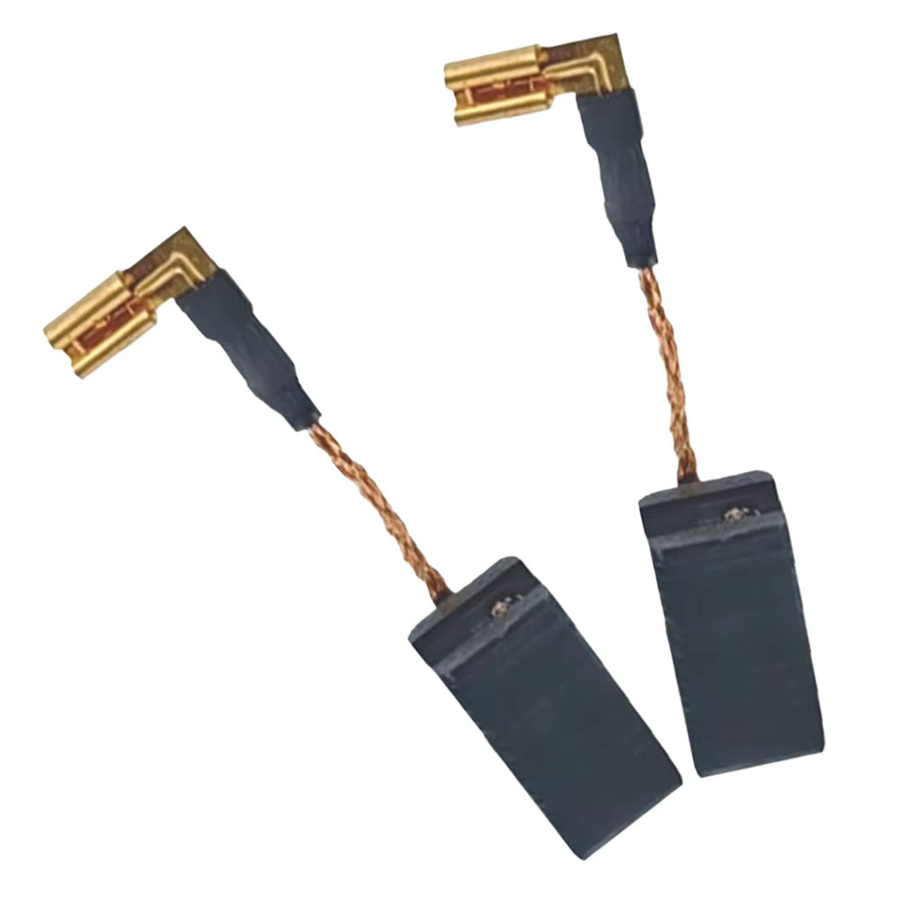 DeWalt Kohlebürsten Set für Winkelschleifer DWE4050 DWE4887N N183725 NA160502 in Schwarz, 2 Stück - Bild 2