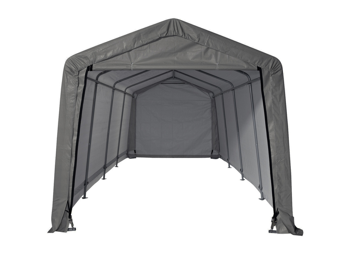 ShelterLogic Foliengarage Weidezelt In-A-Box Beige 18,3 m² B/T: 300 x 610 cm - Bild 4