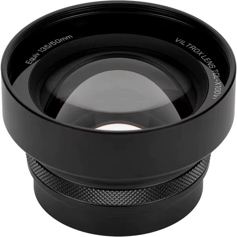 Viltrox TCL-X100VI Telekonverter 50mm Äquivalent für Fujifilm X100VI X100V X100F in Schwarz - Bild 3