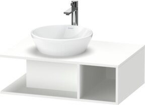 Duravit Waschtischunterschrank D-Neo, wandhängend, Weiß Matt, B/T/H: 80 x 55 x 26 cm - Bild 1