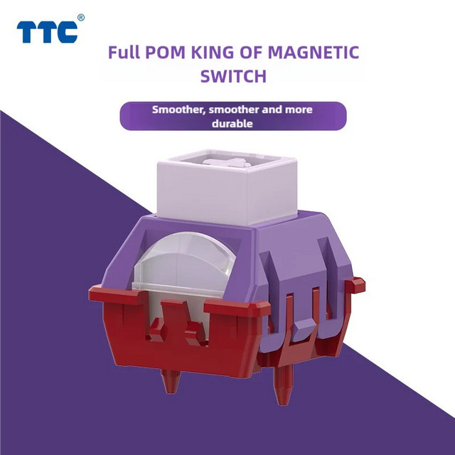 TTC Magneto King Of Magnetic Switches Hall Effect Magnetschalter für Gaming Tastaturen in Multicolour - Bild 1