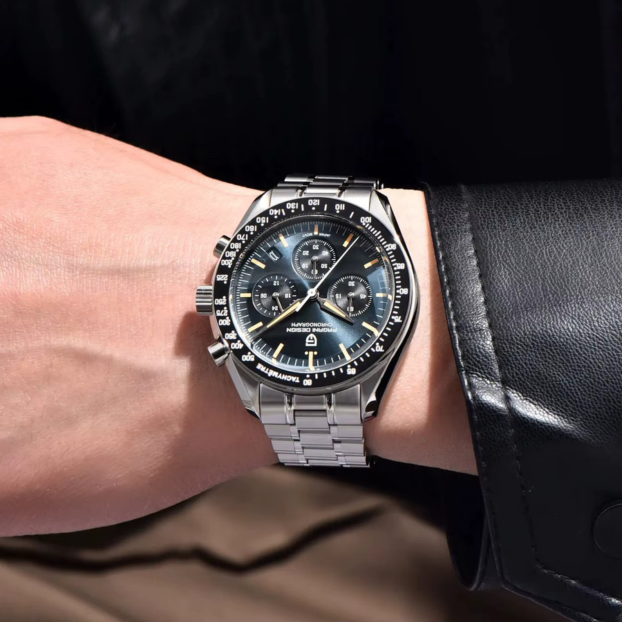 PAGANI DESIGN Chronograph, Quarz, Edelstahl, Saphirglas, Herren - Bild 3