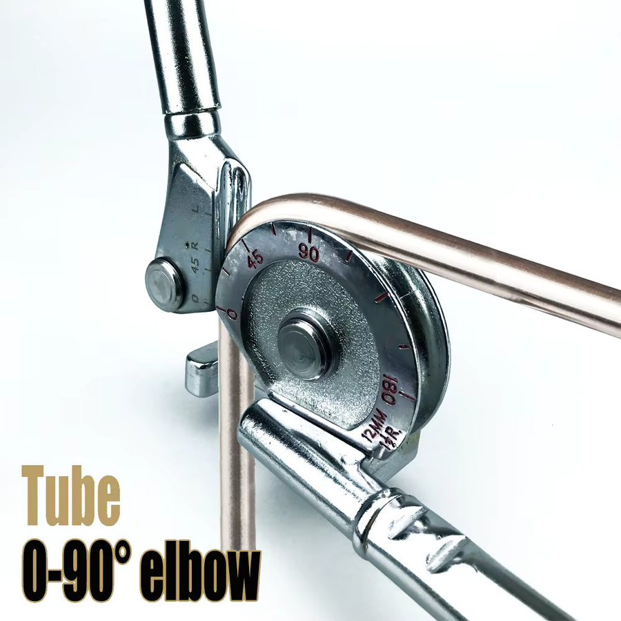 QDS Hochleistungs-Rohrbieger manuell für 12 mm/1/2 Zoll Außendurchmesser, 0–180 Grad - Bild 2
