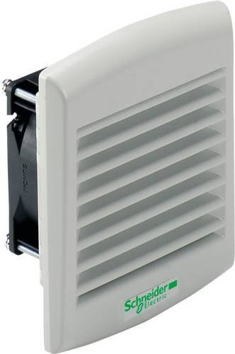 Schneider Electric Lüftermodul NSYCVF38M48DPF 48V grau B/H/T: 11,7 x 13,7 x 4,9 cm - Bild 1