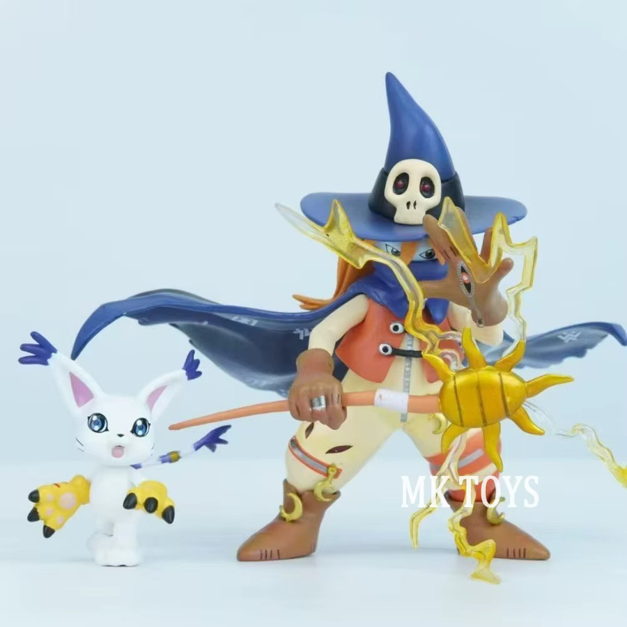 Bandai Digimon Adventure Wizarmon und Tailmon, Actionfiguren, PVC - Bild 3