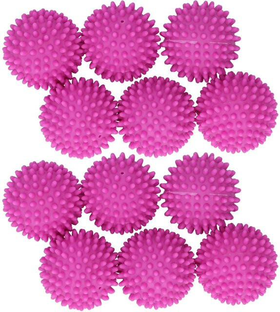 12 Stück Waschball OutsideWorld Wiederverwendbare Wäsche Reinigungsbälle in Pink - Bild 1