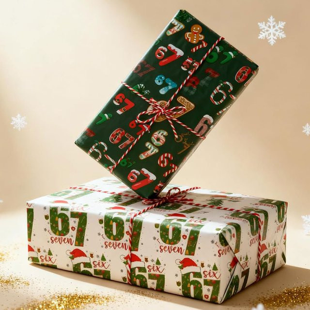 67 Meme Weihnachts Geschenkpapier in Weiß für deine Weihnachtsüberraschung - Bild 1