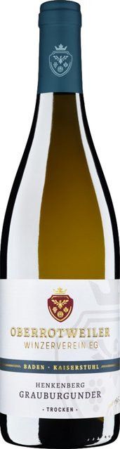 Oberrotweiler Winzerverein eG Grauburgunder Weißwein, Baden, 2022, trocken, 0,75 l - Bild 1