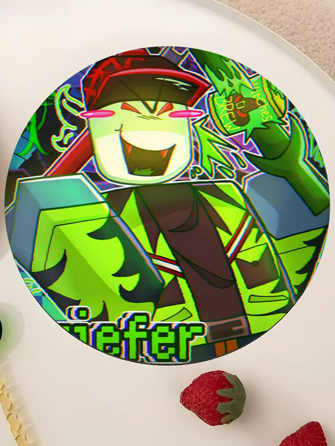 Holzuntersetzer FUN Tales Griefer Anime Design in Multicolour für Tisch und Schreibtisch - Bild 7