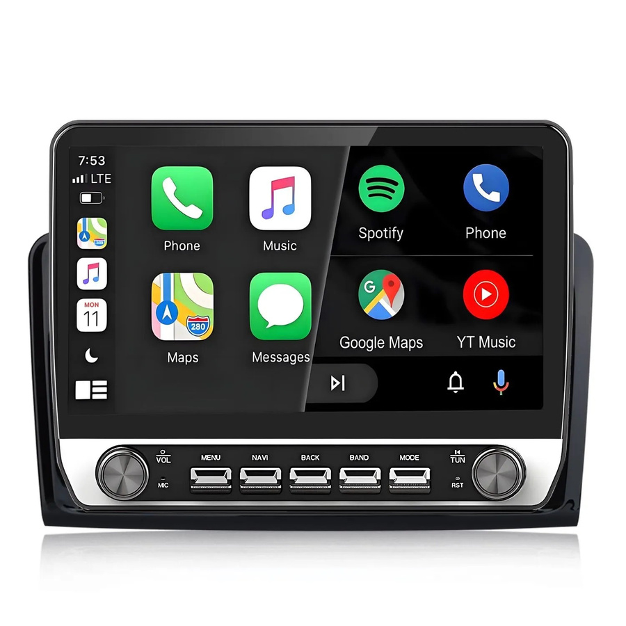 Junsun Autoradio mit Drehknöpfen für BENZ ML Class W164 mit Bluetooth, GPS und 10,1 Zoll Display in Schwarz - Bild 2