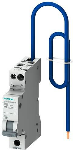 Siemens 5SV6016-7KP32 Brandschutzschalter RCBO in Grau - Bild 1