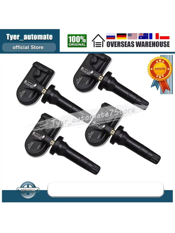 GANGLE Reifendruckkontrollsensor SA3HE-3609200B 433 MHz TPMS in Schwarz für BYD Song L EV, Tang DM-i, Han EV, E6, E9 KING, 05 Seal, 07 DM-i und Lion 07 EV - Bild 4