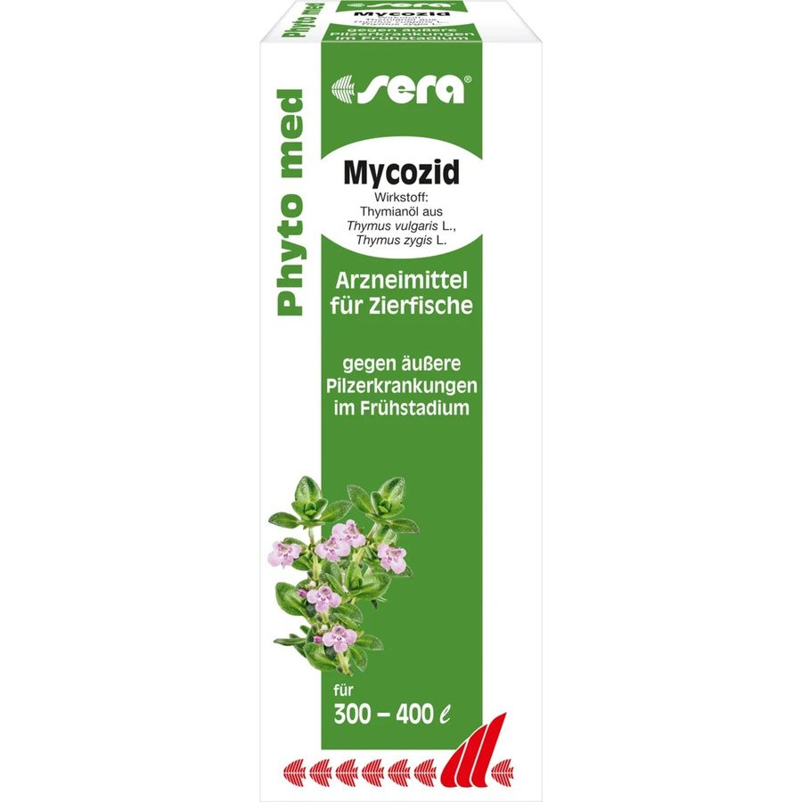 Sera Phyto med Mycozid pflanzliches Arzneimittel für die Aquaristik, 30 ml - Bild 2