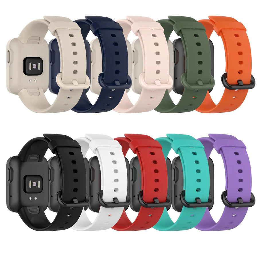 Xiaomi Uhrenarmband Silikon, Schwarz, Unisex - Bild 1