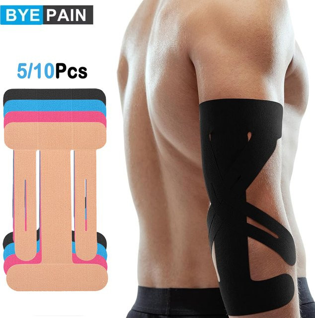 BYEPAIN Kinesiologie-Tape, vorgeschnittene Streifen, Unisex - Bild 1