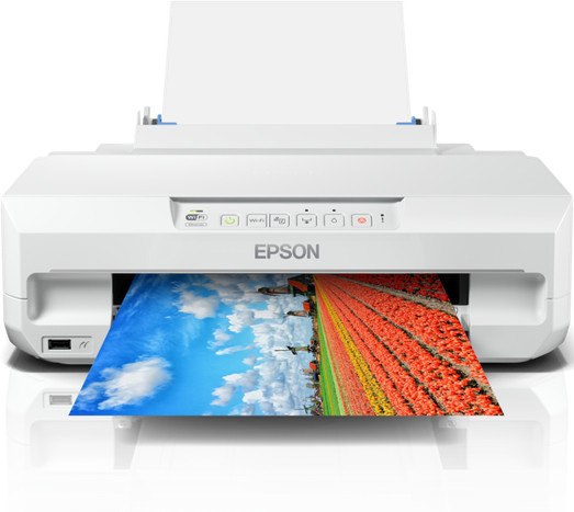 Epson Expression Photo XP-65 Tintenstrahldrucker in Weiß mit Drucken, Scannen und Kopieren sowie Wi-Fi, LAN und USB-Anschluss - Bild 1