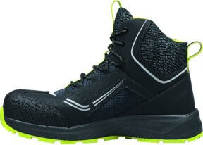Sicherheitsschuhe Solid Gear SG ADAPT MID aus Leder in Schwarz/Lime, Größe 39, S3 ESD - Bild 1