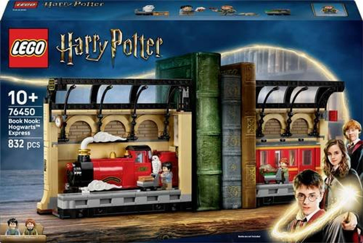 LEGO Harry Potter Hogwarts Express Buchstütze mehrfarbig aus Kunststoff - Bild 1