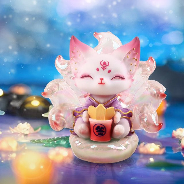 YOAINGO Neunschwänziger Fuchs, Blindbox, Desktop-Ornament - Bild 1