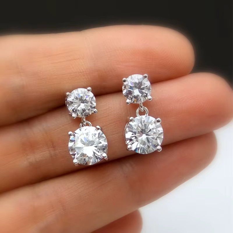 SAY Ohrringe 925 Silber, Zirkonia, Damen - Bild 2