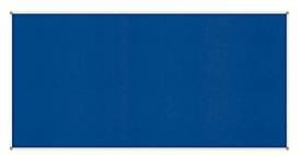 MAULstandard Pinboard aus Textil in Blau, B: 90 cm, H: 180 cm - Bild 1