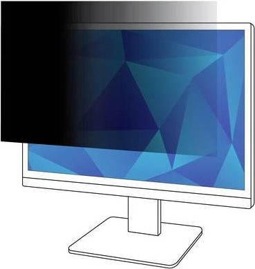 3M Blickschutzfilter PF238W9B für 23,8 Zoll Monitore, Bildformat 16:9, Schwarz - Bild 1