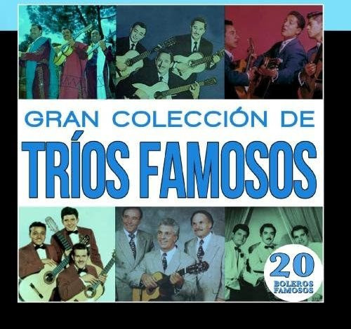 CD Große Sammlung berühmter Trios von Various - Weltmusik und Latin Album in Blau - Bild 1
