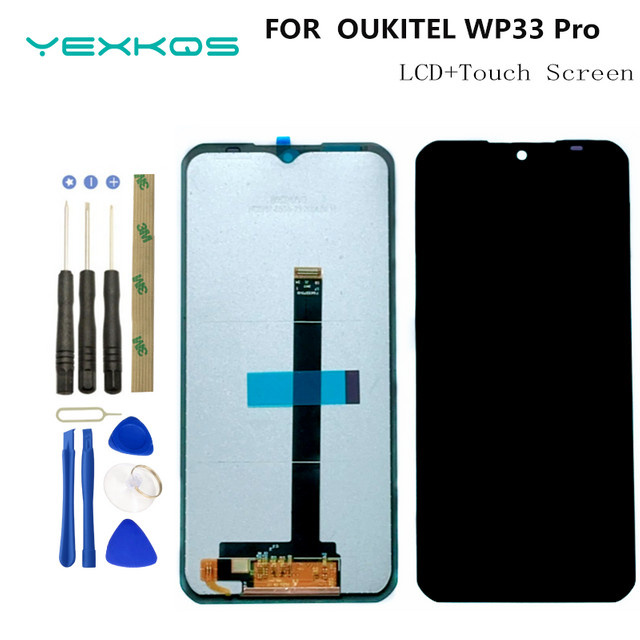 Oukitel WP33 Pro LCD Display Touchscreen Digitizer Montage mit Werkzeugen - Bild 1