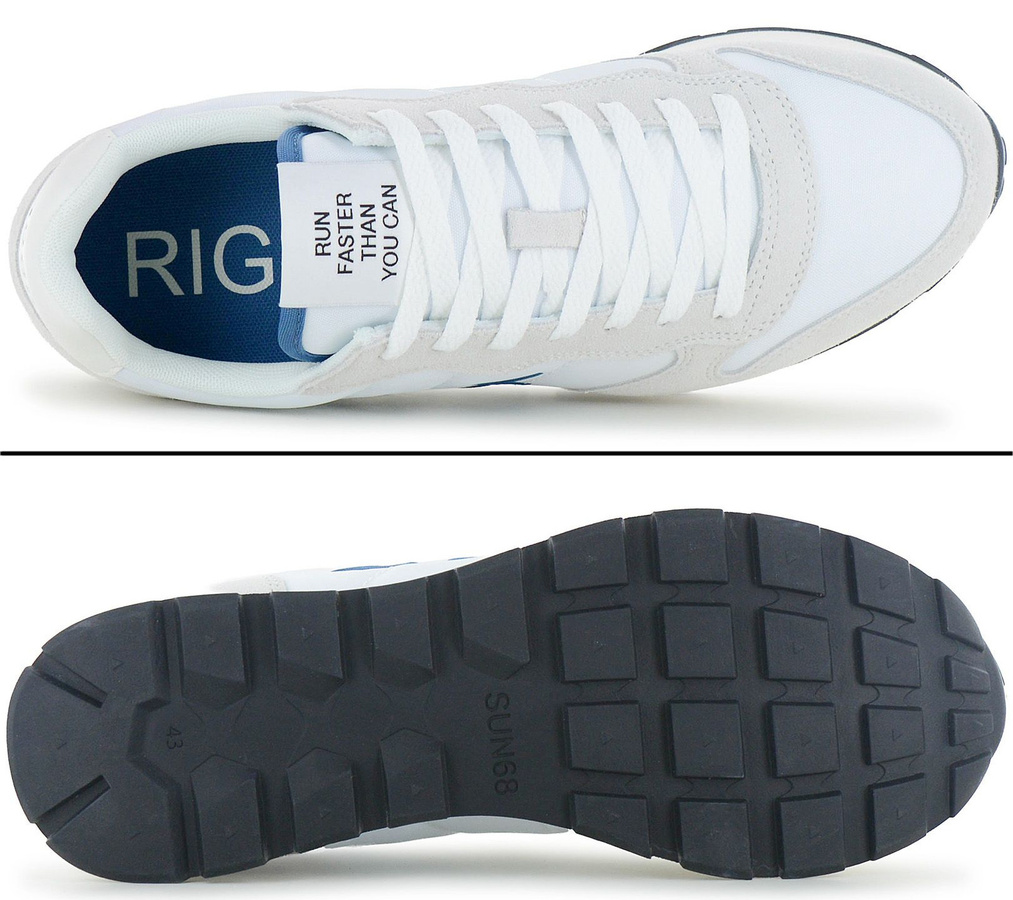 SUN68 Tom Solid Sneakers, Weiß, Herren, Größe 40 - Bild 2