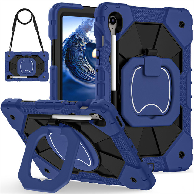 Samsung Galaxy Tab S10 Lite FE Schutzhülle Heavy Duty Tablet Case in Blau, Grün oder Lila - Bild 1