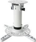 Techly Universal-Deckenhalterung für Beamer in Weiß mit 20 cm Deckenabstand (ICA-PM-200WH) - Bild 1