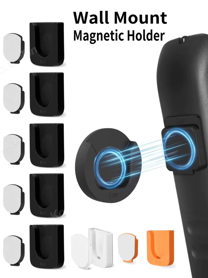 Magnetischer Fernbedienungshalter von SZKOSTON in Schwarz zur Wandmontage oder am Fernseher - Bild 7